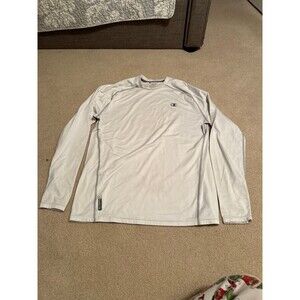 White champion long sleeve shirt